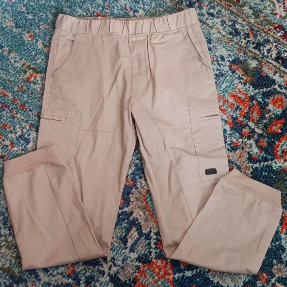 Pull on tan joggers